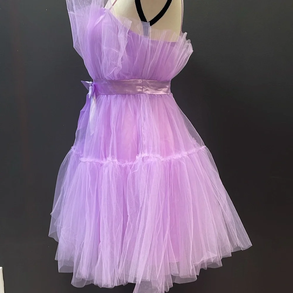 SHEIN Tulle Dress Purple SZ Teen 13Y